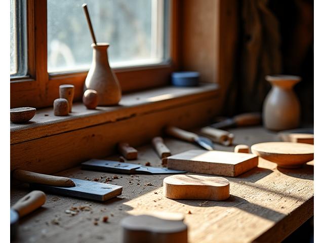 Taller OlivoCraft Atelier Madrid herramientas artesanales